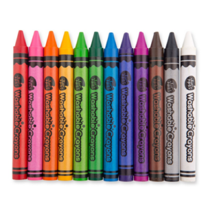 Jar Melo - Washable Crayons - 12 Colours