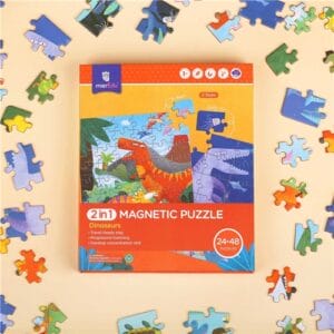 mierEdu - Magnetic Puzzle - Dinosaurs