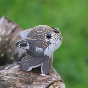 Eugy - 3D Cardboard Model - Wolf