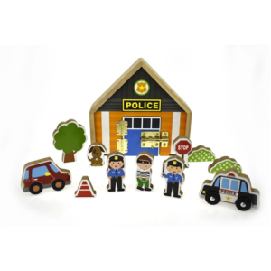 Kaper Kidz - Playset - Metal Latch - Police