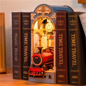 Robotime - Rolife - DYI Bookends Kit - Time Travel