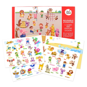 Jar Melo - Reusable Sticker Pad Set - City Park