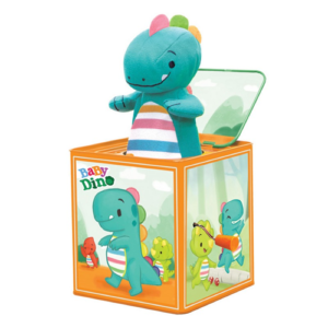 Schylling - Jack in the Box - Baby Dino