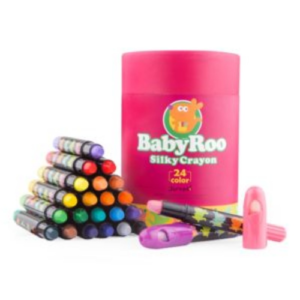 Jar Melo - Silky Washable Crayons - 24 Colours