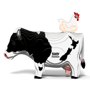 Eugy - 3D Cardboard Model - Holstein-Friesian Cow
