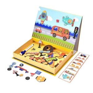 mierEdu - Magnetic Art Case - Vehicles
