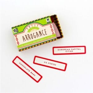 Ginger Fox - Matchbox Games - Arrogance