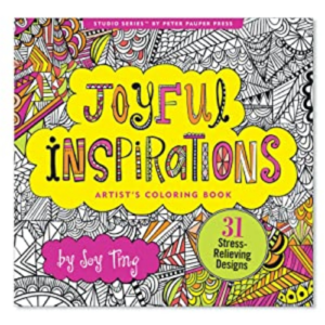 Studio Series - Adult Colouring Book - Joyful Inspirations