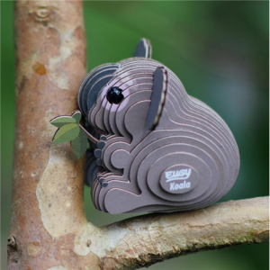 Eugy - 3D Cardboard Model - Koala