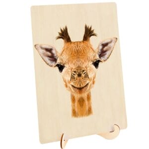 Puzzle Master  - A4 Wooden Jigsaw - Series 3 - 128 piece - Giraffe